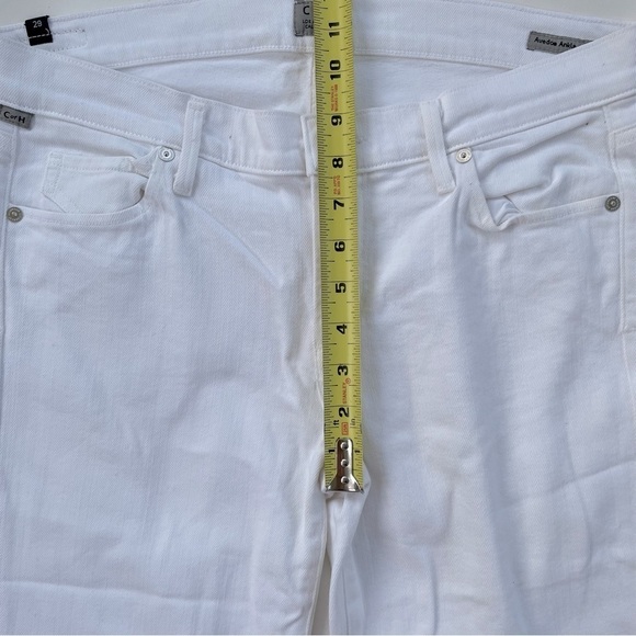 Citizens of Humanity Women's Avedon Ultra Skinny Jean in Optic White Size 29 EUC - Picture 10 of 11